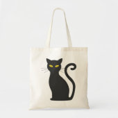 Halloween cat tote bag (Voorkant)