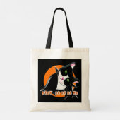Halloween Cat Tote Bag (Achterkant)