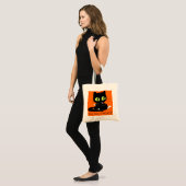 Halloween Cat Trick or treat Bag Tote Bag (Voorkant (model))
