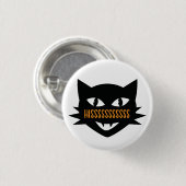 Halloween Cat Trick or treat Button (Voorkant /achterkant)