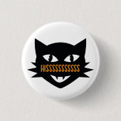 Halloween Cat Trick or treat Button (Voorkant)