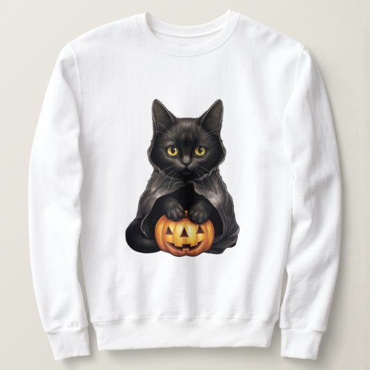 Halloween Cat Trui (Design voorkant)