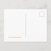 Halloween Cat Uitnodiging Briefkaart (Achterkant)