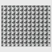 HALLOWEEN CAT-WRAPPINGPAPIER CADEAUPAPIER (Vlak)