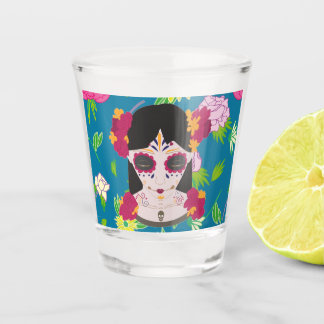 Halloween Catrina Shot Glas