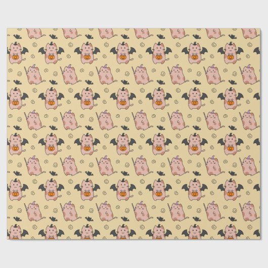 Halloween Cats Cadeaupapier (Vlak)