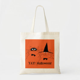 Halloween Cats Canvas tas