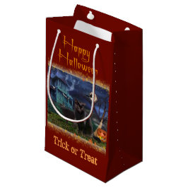 Halloween Cats Gift Bag Klein Cadeauzakje