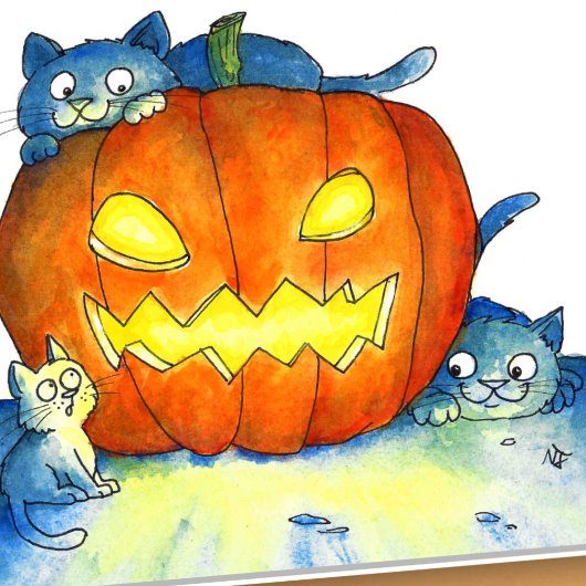Halloween Cats Greeting Kaart