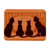 Halloween Cats Magnet Magneet (Horizontaal)