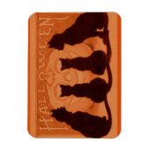 Halloween Cats Magnet Magneet (Verticaal)