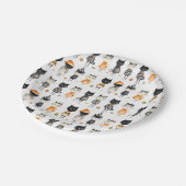 Halloween Cats Party Paper Bord (Gekanteld)