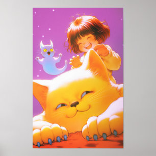 Halloween Cats Poster