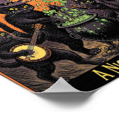  Halloween Cats Poster (Hoek)