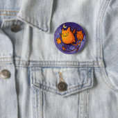 Halloween Cats Ronde Button 5,7 Cm (In situ)