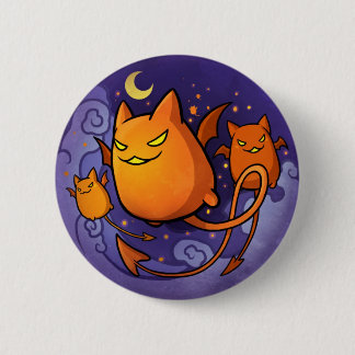 Halloween Cats Ronde Button 5,7 Cm