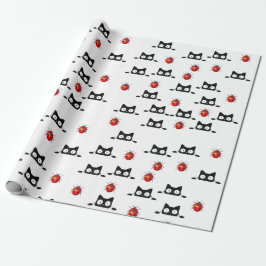 Halloween cats Wrapping Paper Cadeaupapier
