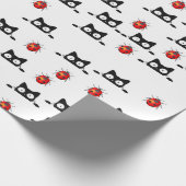 Halloween cats Wrapping Paper Cadeaupapier (Hoek)