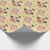 Halloween Cats Wrapping Paper Cadeaupapier (Hoek)