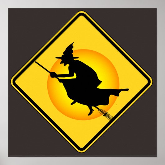 Halloween Cauch Sign Poster (Voorkant)