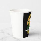 Halloween Cauch Witch Crossing Broomstick Papieren Bekers (Rechts)