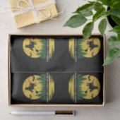 Halloween Cauch Witch Crossing Broomstick Tissuepapier (Geschenk)