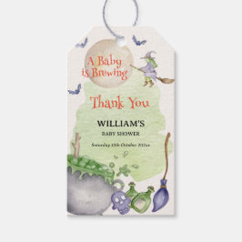Halloween Cauldron Baby Brewing Shower Dank u Cadeaulabel