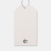 Halloween Cauldron Baby is Brouwen Douche Cadeaulabel (Achterkant)
