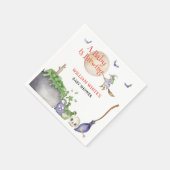 Halloween Cauldron Baby is Brouwen Douche Servet (Hoek)