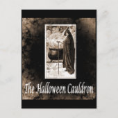 Halloween Cauldron Briefkaart (Voorkant)