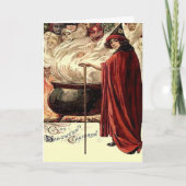  Halloween Cauldron Magic Kaart (Voorkant)