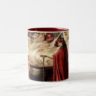 Halloween Cauldron Magic Tweekleurige Koffiemok