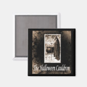  Halloween Cauldron Magneet (Voorkant / Achterkant)