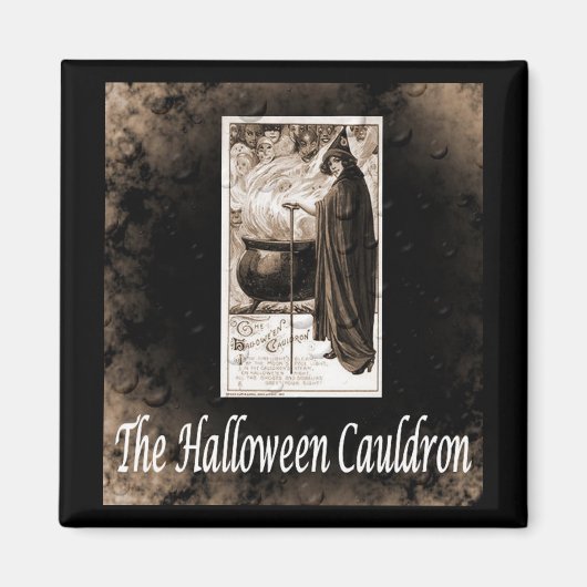  Halloween Cauldron Magneet (Voorkant)