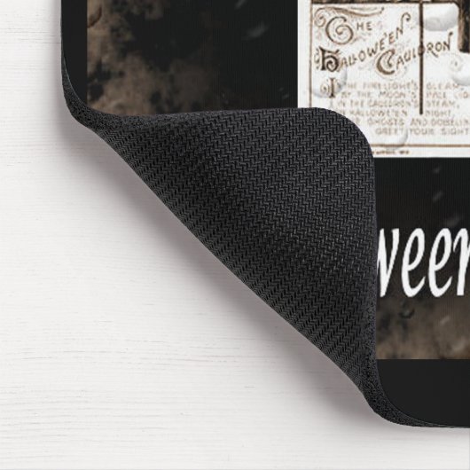  Halloween Cauldron Muismat (Hoek)