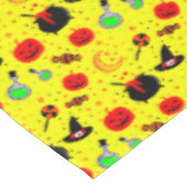 Halloween Cauldron Pumpkin Witch Pet Moon Large Tafelkleed (Gekanteld)