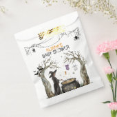 Halloween Cauldron Spooky Black Witch Baby Shower  Bedankzakje (Gezegeld)