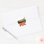 Halloween Cauldron Sticker (Envelop)