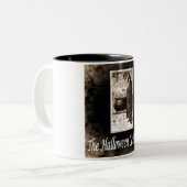  Halloween Cauldron Tweekleurige Koffiemok (Voorkant links)