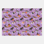 Halloween Cavalier King Charles Spaniel Inpakpapier Vel (Voorkant 3)