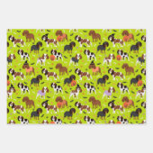 Halloween Cavalier King Charles Spaniel Inpakpapier Vel (Voorkant 2)