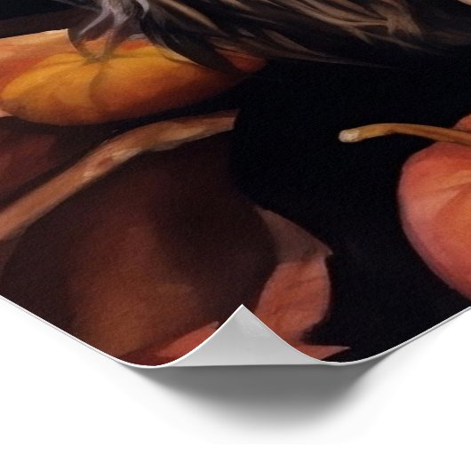 Halloween Cavalier King Charles Spaniel Poster (Hoek)