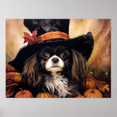 Halloween Cavalier King Charles Spaniel Poster (Voorkant)