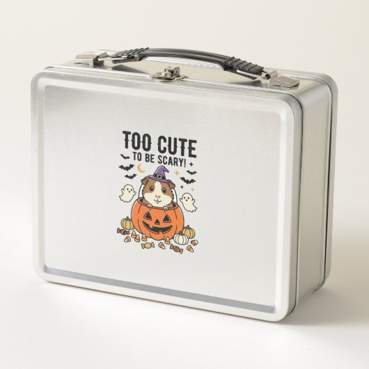 Halloween Cavia Te Schattig Om Schrikbarend Te Zij (Voorkant)