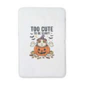Halloween Cavia Te Schattig Om Schrikbarend Te Zij Badmat (Voorkant Verticaal)