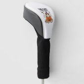 Halloween Cavia Te Schattig Om Schrikbarend Te Zij Golfheadcover (Schuin)