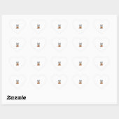 Halloween Cavia Te Schattig Om Schrikbarend Te Zij Hart Sticker (Vel)