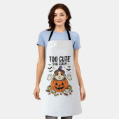 Halloween Cavia Te Schattig Om Schrikbarend Te Zij Schort (Gedragen)
