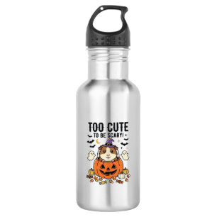 Halloween Cavia Te Schattig Om Schrikbarend Te Zij Waterfles
