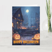 Halloween Celebration Feestdagen Kaart (Voorkant)